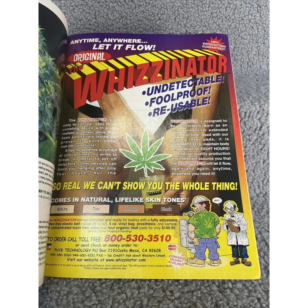 High Times #292 Dec 1999 Jumpin' Jack Stash Tommy Chong Carl Sagan Ganja Jamaica